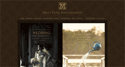 Desktop Screenshot of mattyungphotography.com